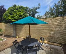 Garden Table Chairs & Parasol