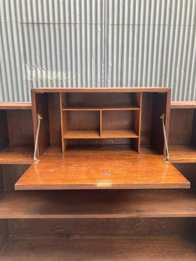 Vintage Artdeco Writing Bureau bookcase - Warehouse and Showroom Open Saturday  8th August 12 till 4pm 12 till 4pm Eircode R95T227