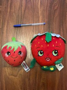 Strawberry Shopkins & Squeezamals