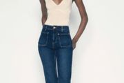 Zara Mini Flare Jeans