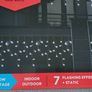 3Festive Magic 300 White LED Icicle Christmas Lights | Image 2
