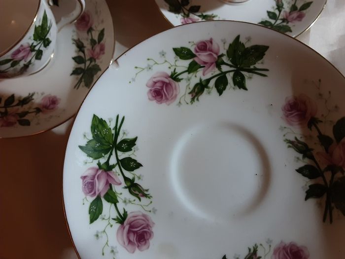 fine bone china , 15 piece crown