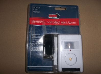 remote controlled mini alarm