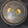 Antique Hand Painted Wooden Trinket Dish Image 2