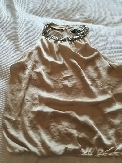 Gold Halterneck Top
