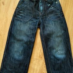 SALE E3  Wide Fit Jeans. Age 7-8