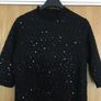 DKNY JEANS Sequin Stretch Top New M Image 2