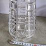 Vintage Waterford Tralee 7" Vase, Crystal Waterford Ladder Vase is slight chip from the inside top rim the stamp is not showing well used. No 38. Image 2
