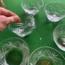12 small crystal bowls Image 4