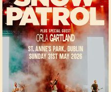 2 x 100 Snow Patrol Tickets Dublin