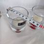 Tara Glasswork Lovely Set Of Three  Bubble Base Night Light Candles Holder. Image 4