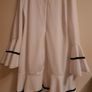 Beautiful White Dress with Mandarin Bell Sleeves negotiable Image 2