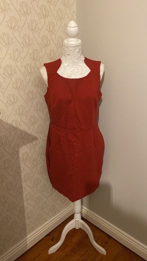 Dress NWT leather detailing on side