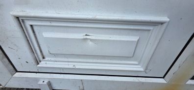 PVC Double Glazed Front Hall Back Shed Door