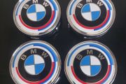 Hard to get BMW 60mm caps (50th Anniversary) FREE POST