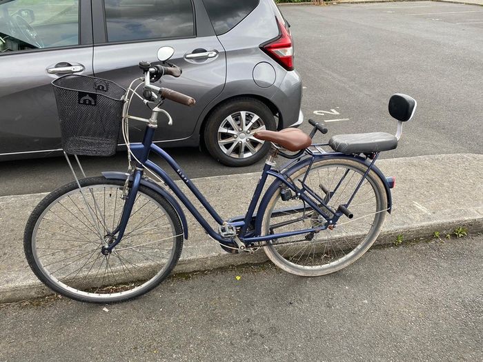 City bike elops 520 low frame - blue