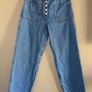 Levis Reversible 2-in-1 Baggy Dads Jeans W29/L30 UK 10 Relaxed Fit Light Blue Wash Utility Baggy Wide Leg Image 2