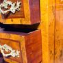 German Baroque Style Large Walnut Chest of Drawers Image 2