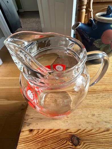 Vintage Style Glass Jug