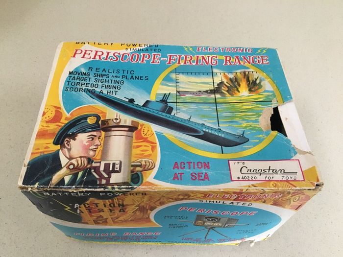 Cragstan Tin Electronic periscope Made in Japan in the 60's