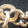 Antique 18ct rolled gold muff chain Image 5