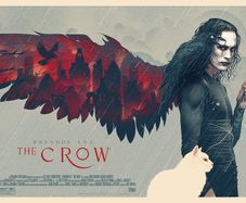 Bruno Vergauwen The Crow Limited Edition Screen Print Movie Poster Bottleneck Gallery my Mondo SOLD OUT VERY RARE