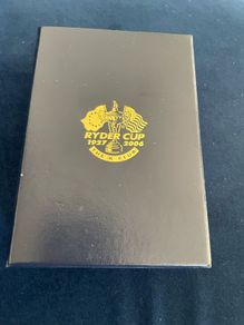 Rare Boxed 2006 k Club Ryder Cup Card Holder