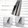 36644 Brushed Nickel Kitchen Faucet Single Hole Pull Out Kitchen Sink Mixer Tap Image 2