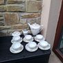 China floral tea set postage possible Image 2