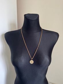 18k Solid Gold Rope chain and necklace