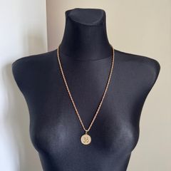 18k Solid Gold Rope chain and necklace