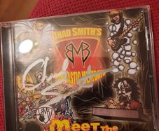 Chad Smith of the Red Hot Chili Peppers Autographed Solo CD (Meet the Meatbats)