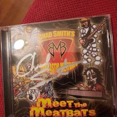 Chad Smith of the Red Hot Chili Peppers Autographed Solo CD (Meet the Meatbats)