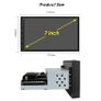 1 DIN Android Car Radio Video Audio Universal Stereo Auto Carplay 7Inch Screen Autoradio for VW Nissan Peugeot Toyota Multimedia Image 2