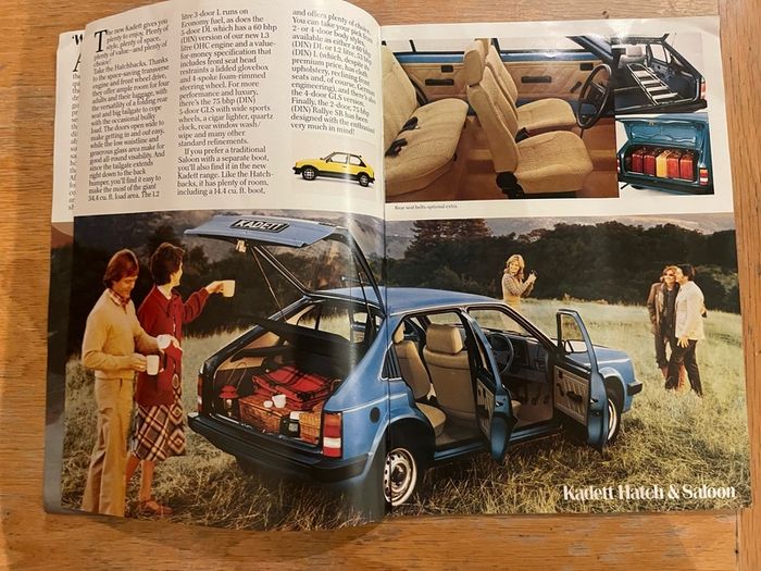 Original Irish OPEL Sales Catalogue
