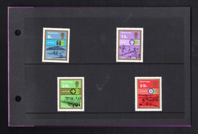 1982 Guernsey 75th Anniversary of Boy Scout Movement Commemorative Stamps Presentation Pack