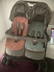 Joie Twin Stroller Grey