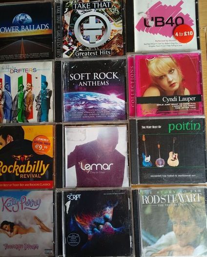 HUGE selection of all music cd's