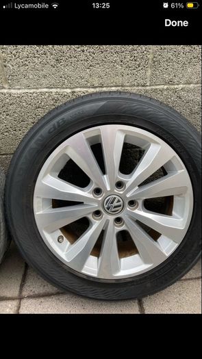 Volkswagen alloys VW golf
