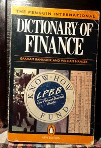 1989  The Penguin Dictionary Of Finance.