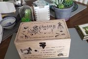 Sewing box decorative