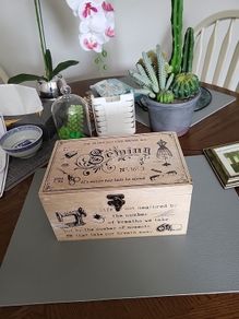 Sewing box decorative