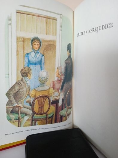 Pride and Prejudice by Jane Austen. Illustrated by Jenny Thorne (HQ889)