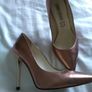 Buffalo rose gold stilettos Image 5