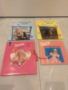 Barbie books x 4