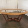 Retro Oval Coffee Table Image 3