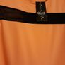 Coral and black Quiz dress Image 2
