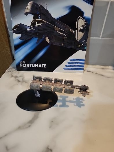star trek eaglemoss ecs fortunate