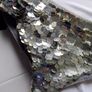 leg avanue sequined silver bikini size fits X's s Image 5