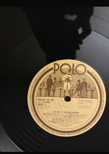 The Bootleggers Hot Mix 1 Original 1987 UK 12 inch Vinyl
